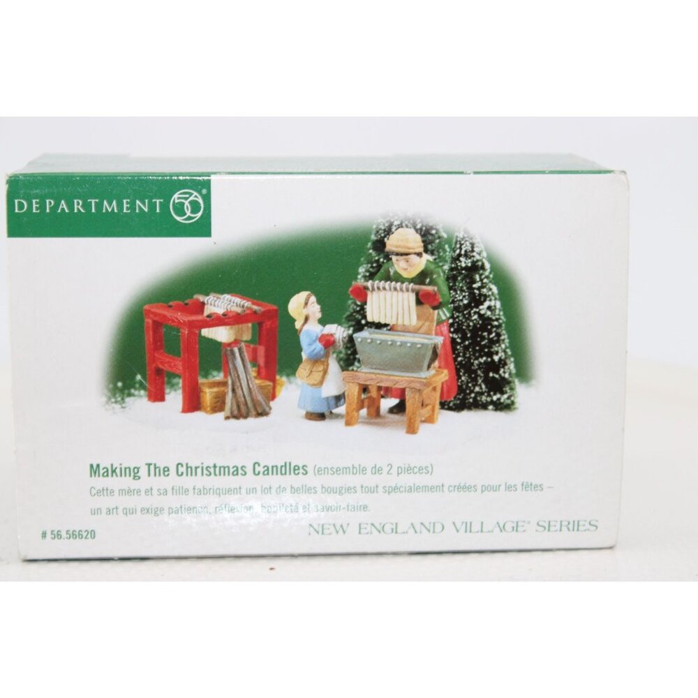 Dept 56 New England Village - Making the Christmas Candles